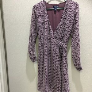 Ann Taylor Print wrap dress 2 for $15.